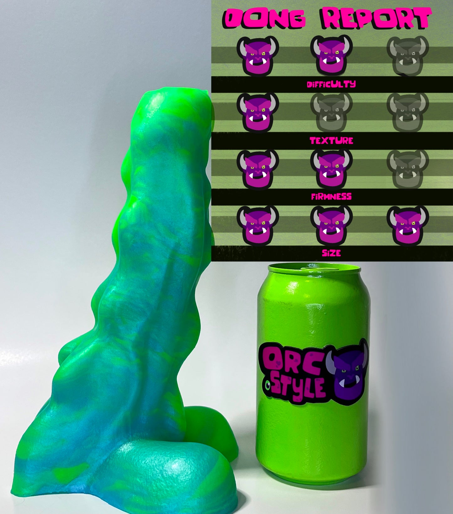 Thwak the Ridgeback Orc Dildo - Big