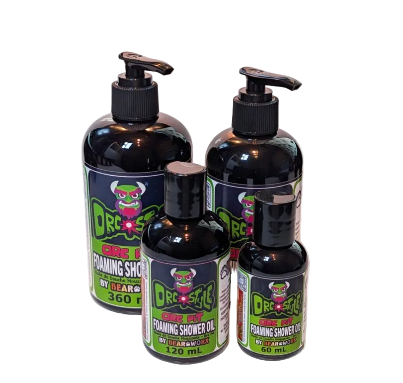 Grunk's Orc Pit – Foaming Shower Oil