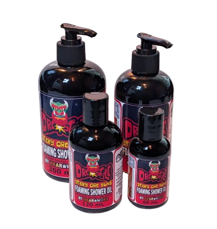 Thwak's Sticky Orc Buns – Foaming Shower Oil