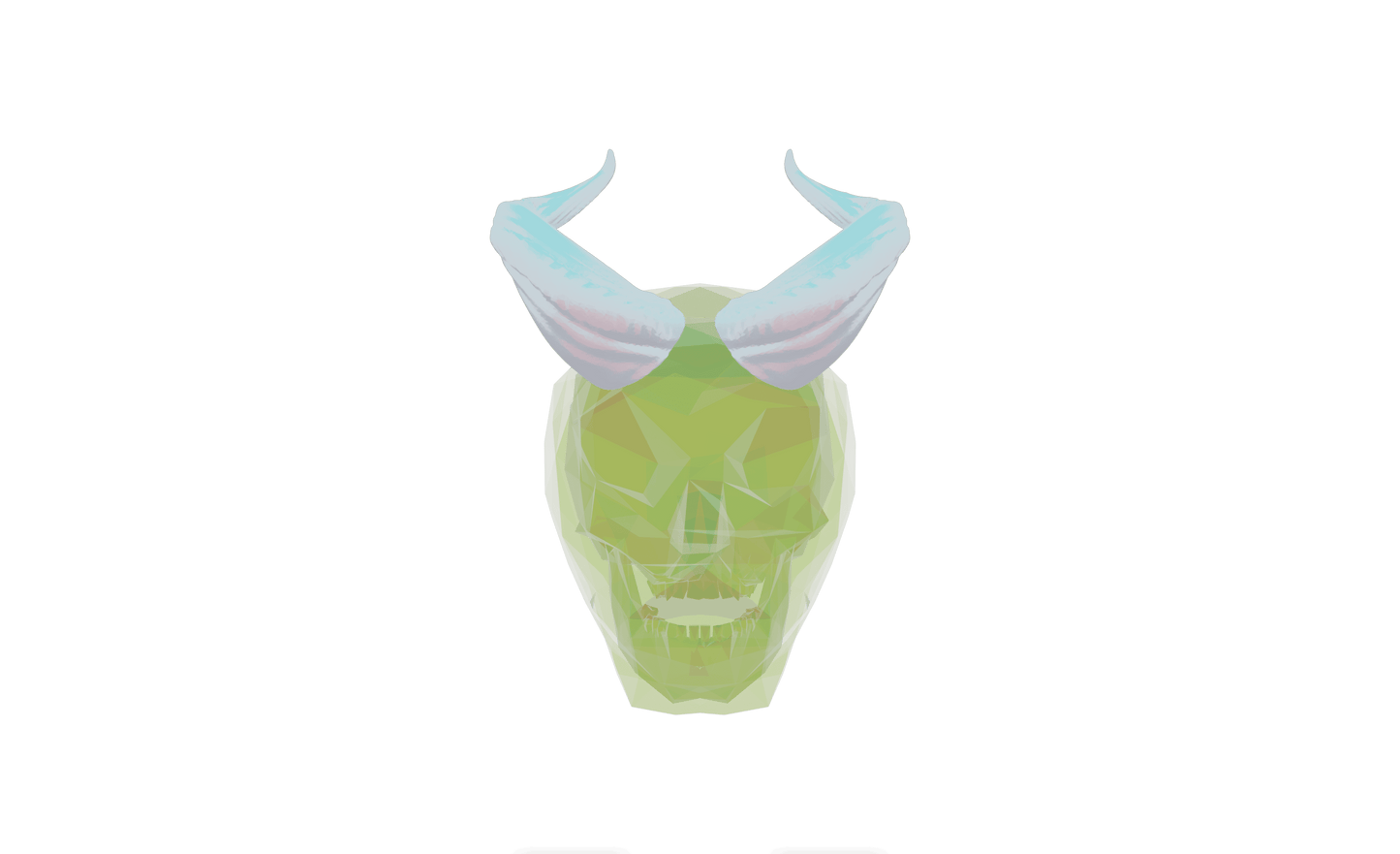 Hrar Magnetic Cosplay Orc Horns