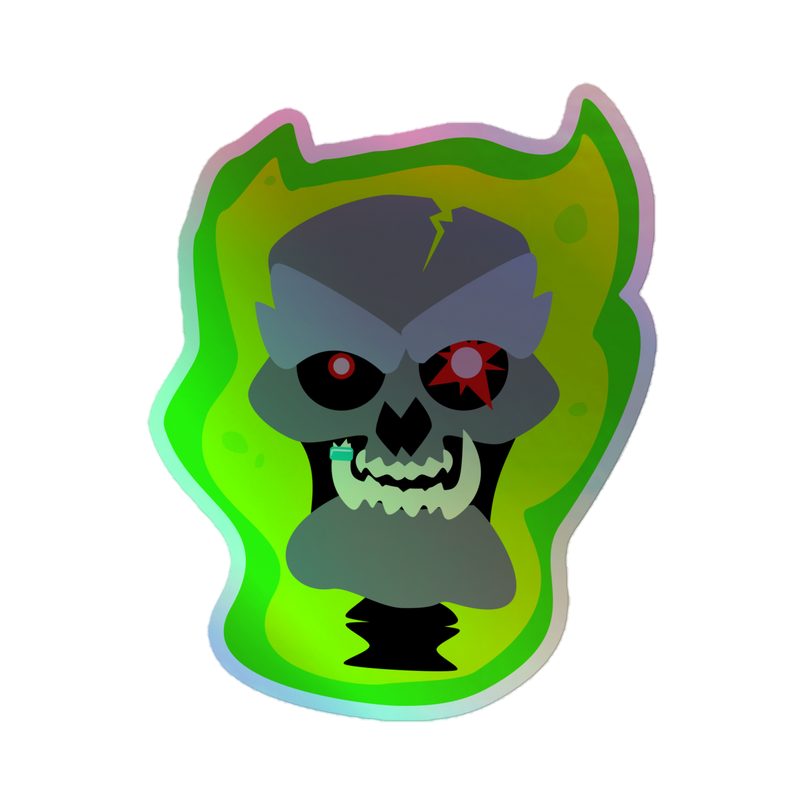 Blurp The Symbiote Holographic Sticker