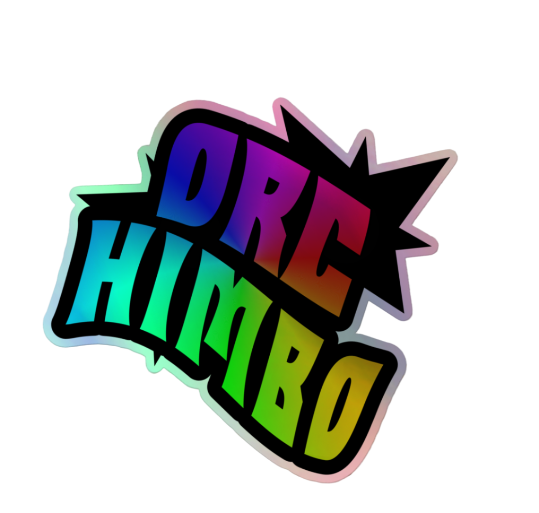 Himbo Holographic Sticker