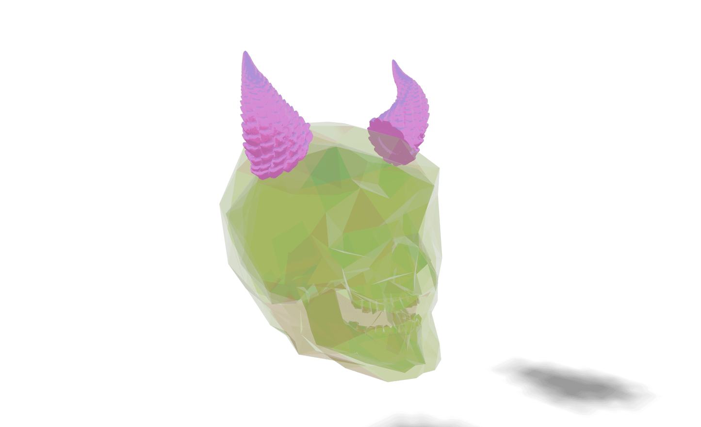 Titanoa Magnetic Cosplay Troll Horns