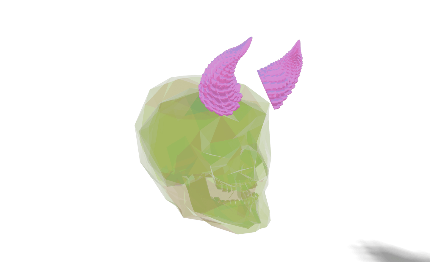 Titanoa Magnetic Cosplay Troll Horns
