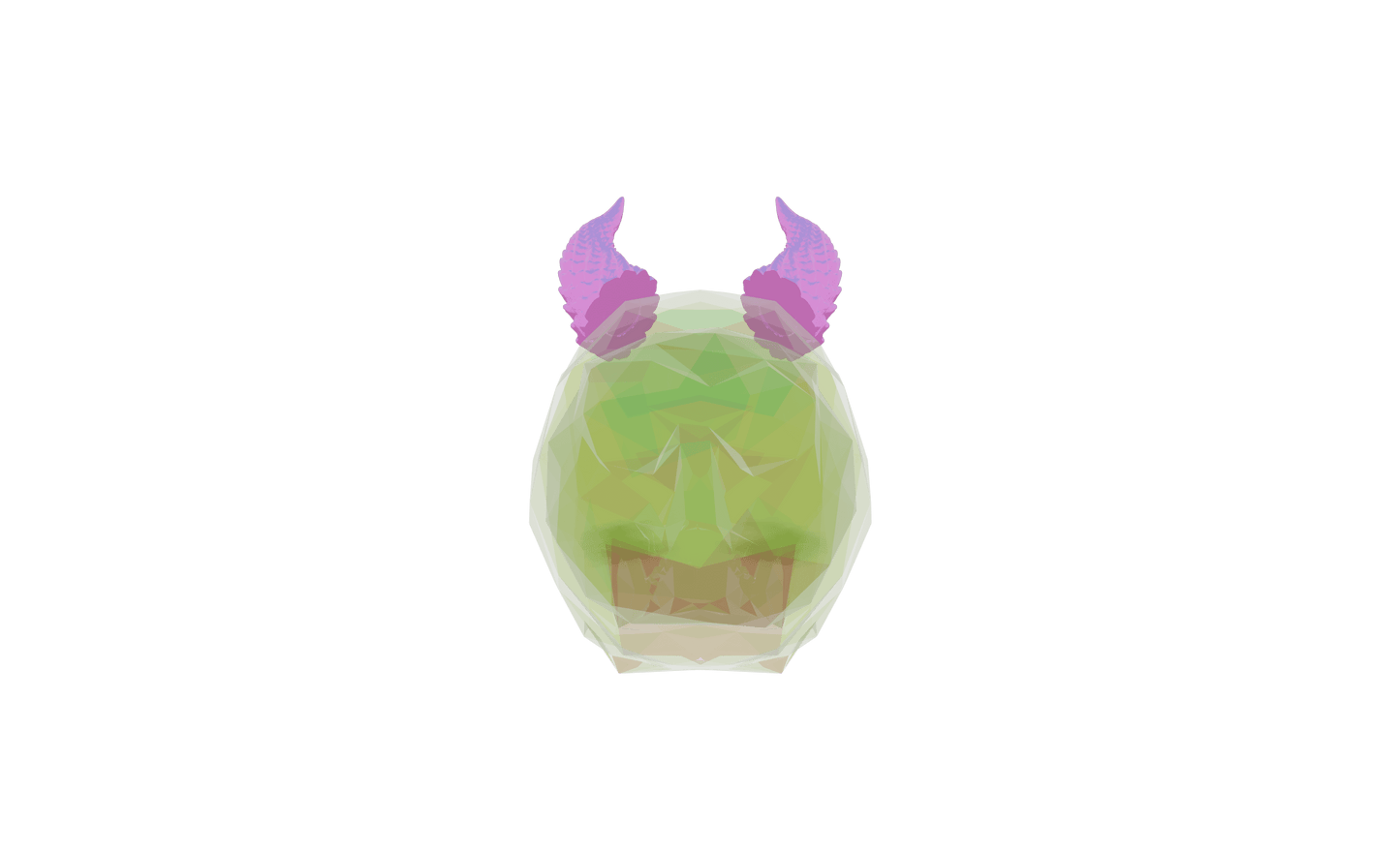 Titanoa Magnetic Cosplay Troll Horns