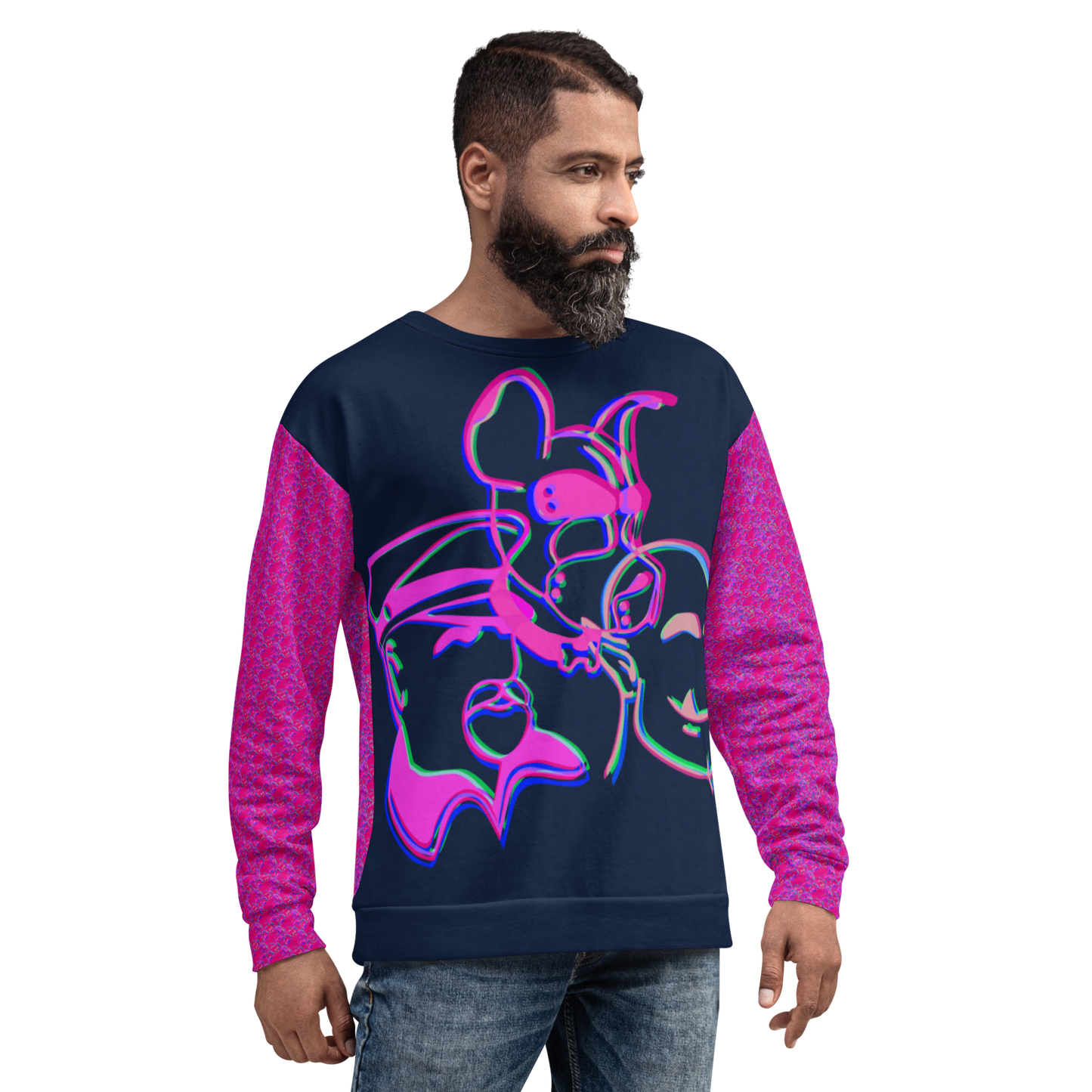 Leather + Pup + Orc Sweatshirt