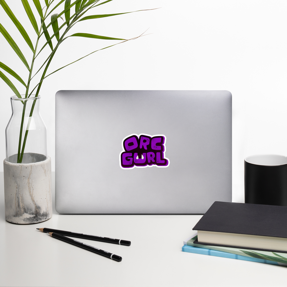 Orc Gurl Sticker