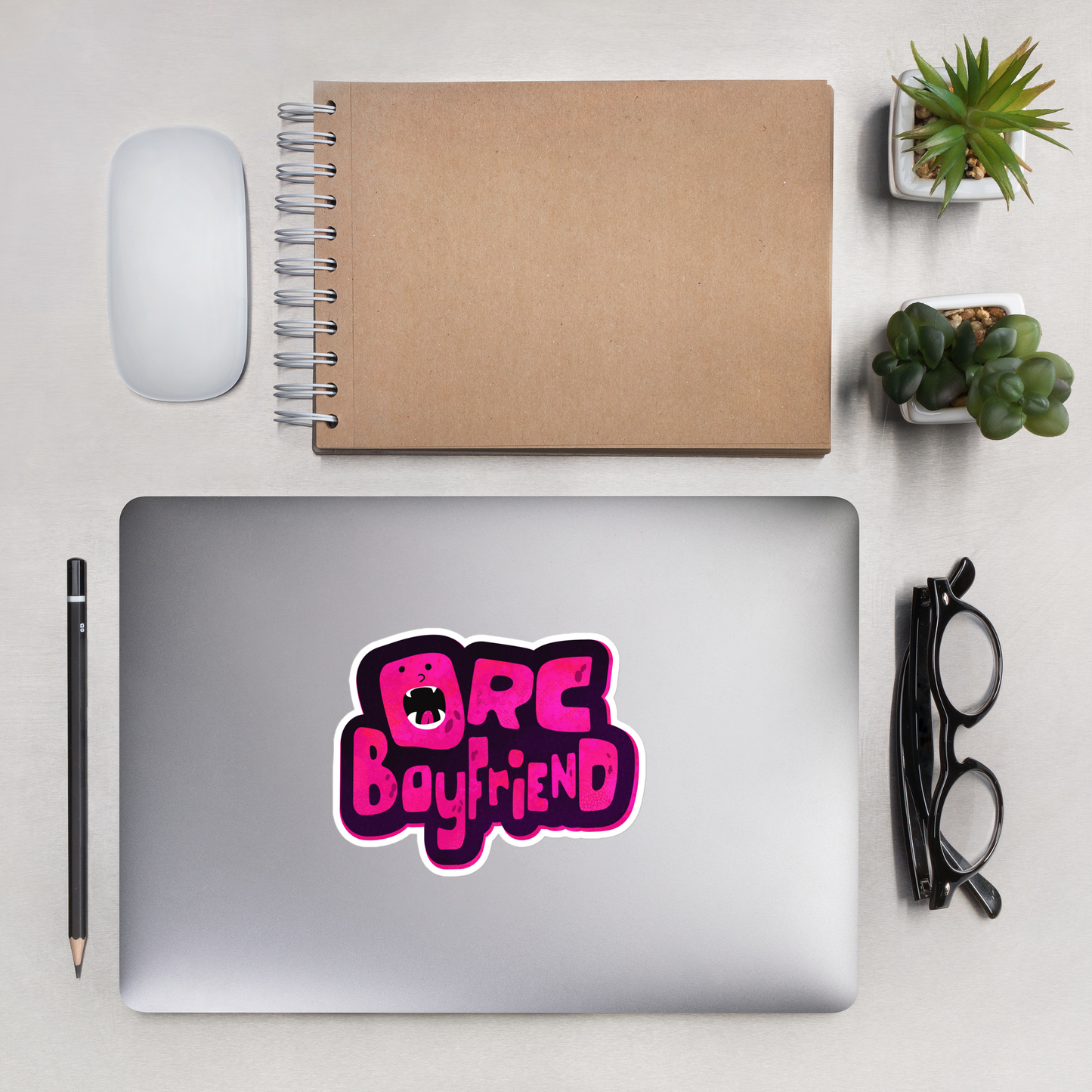 Orc Boyfriend Sticker