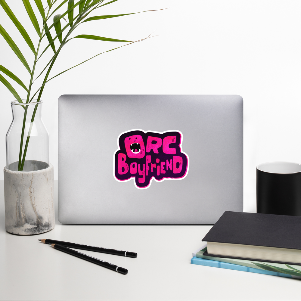 Orc Boyfriend Sticker