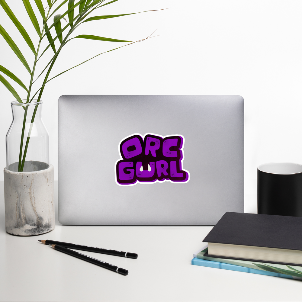 Orc Gurl Sticker