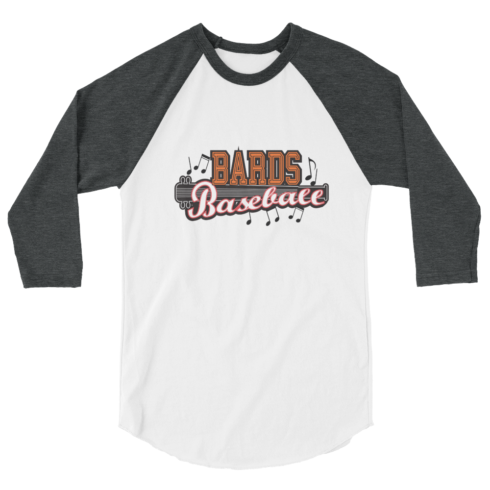 Bards Baseball 3/4 Sleeve Shirt