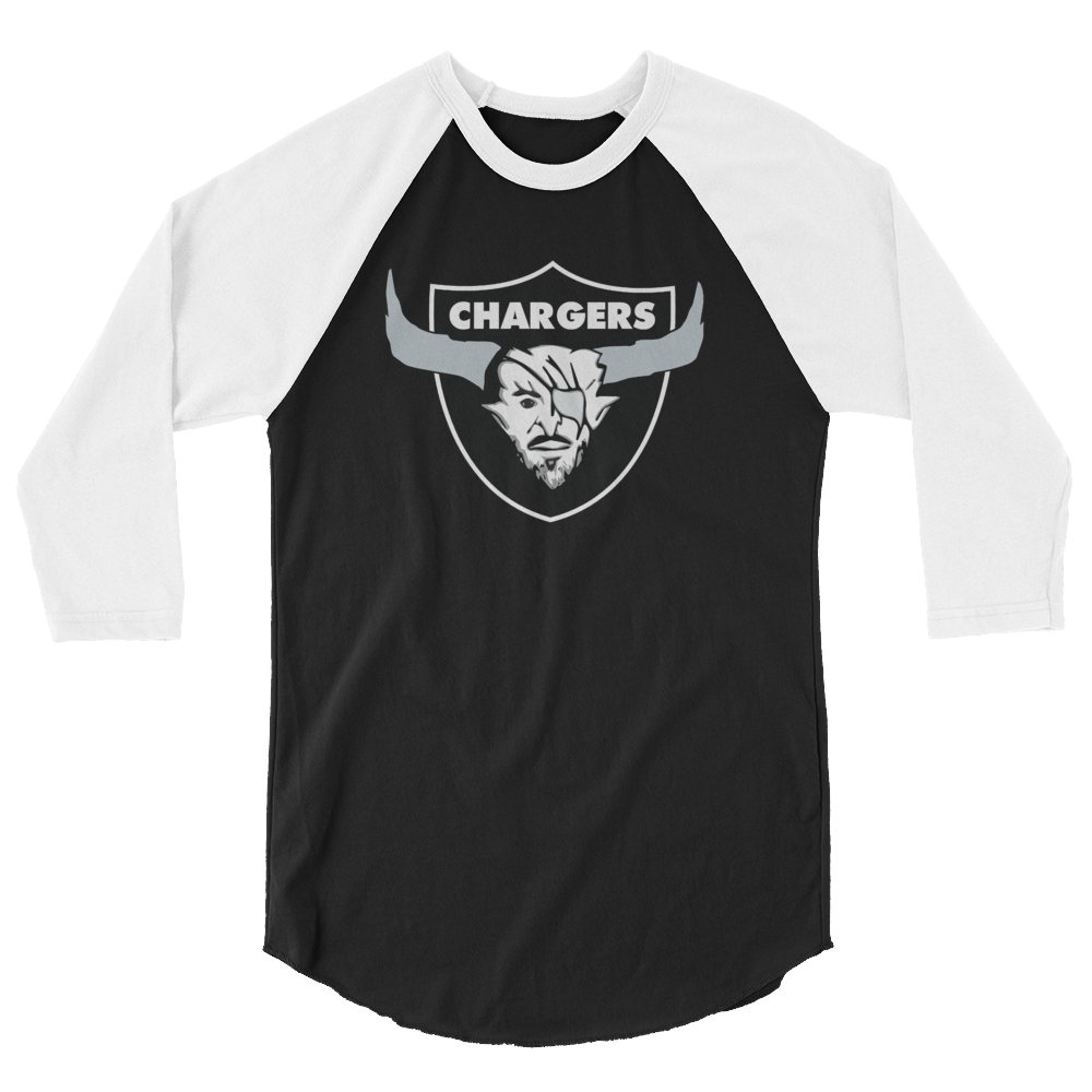 Chargers Team 3/4 Sleeve Shirt – Orc Style