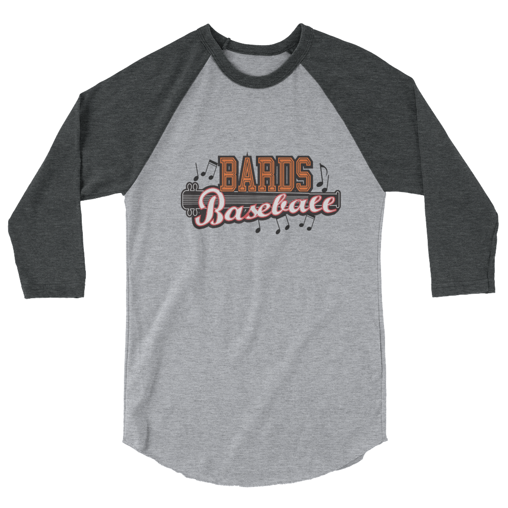 Bards Baseball 3/4 Sleeve Shirt