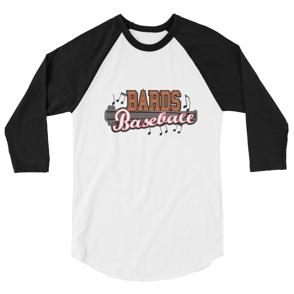 Bards Baseball 3/4 Sleeve Shirt