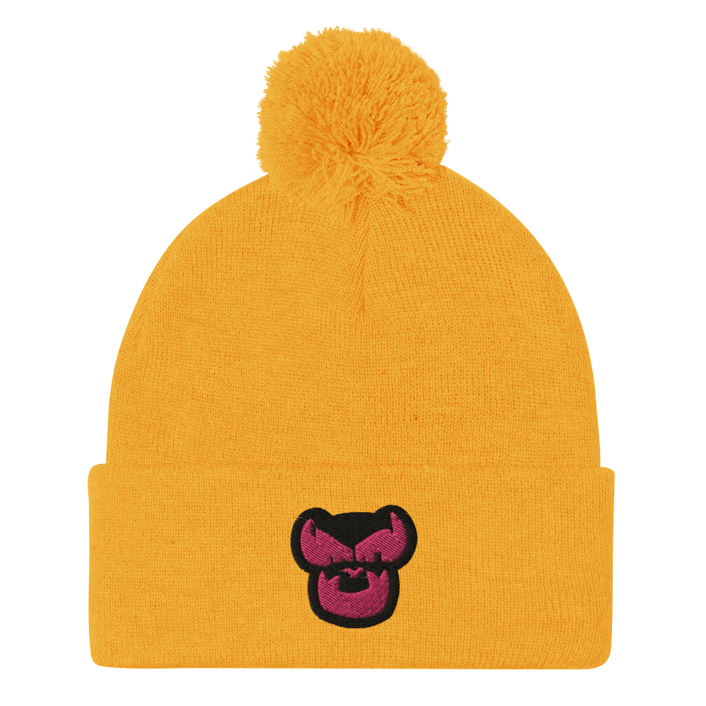 Grunk Neon Pom-Pom Beanie