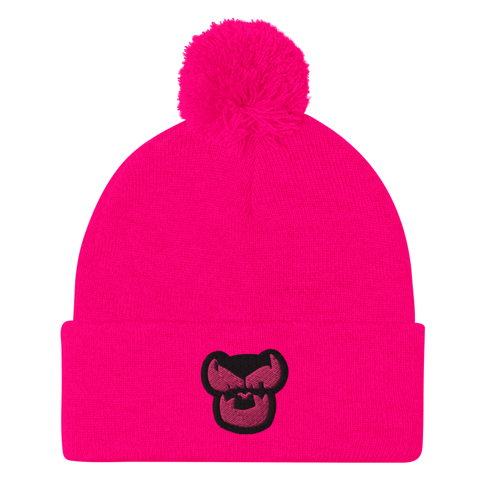 Grunk Neon Pom-Pom Beanie