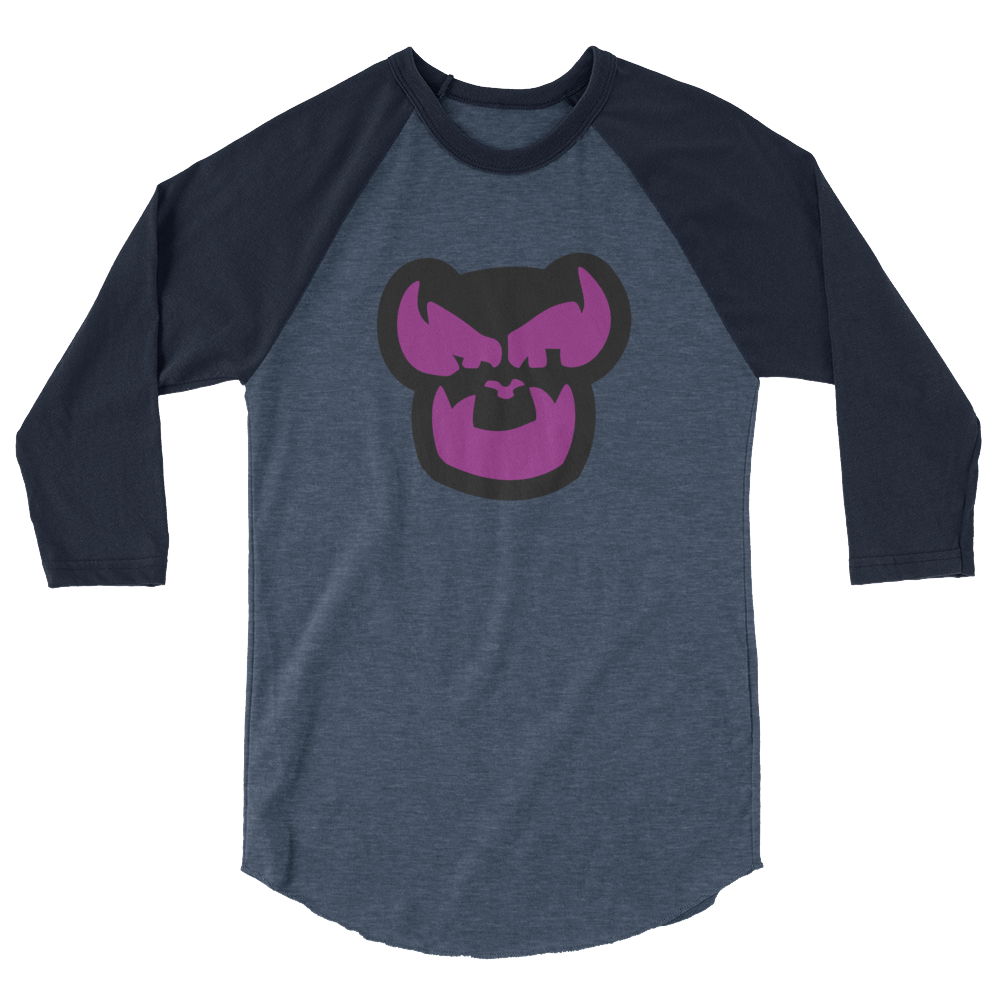 Grunk Logo 3/4 sleeve raglan shirt
