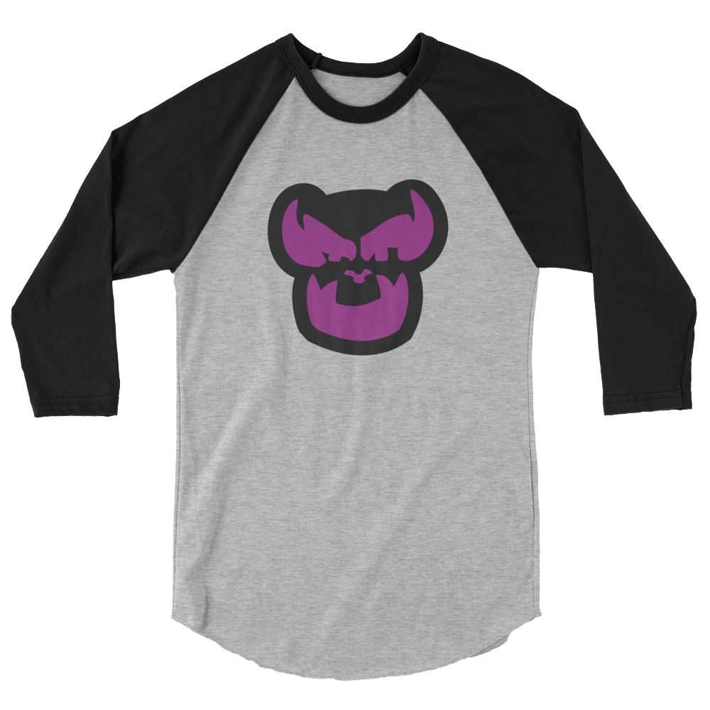 Grunk Logo 3/4 sleeve raglan shirt