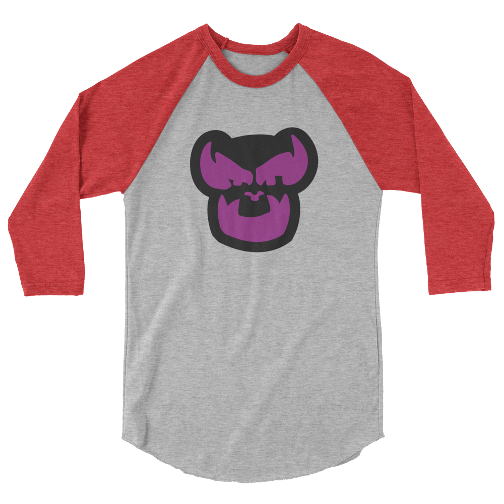 Grunk Logo 3/4 sleeve raglan shirt