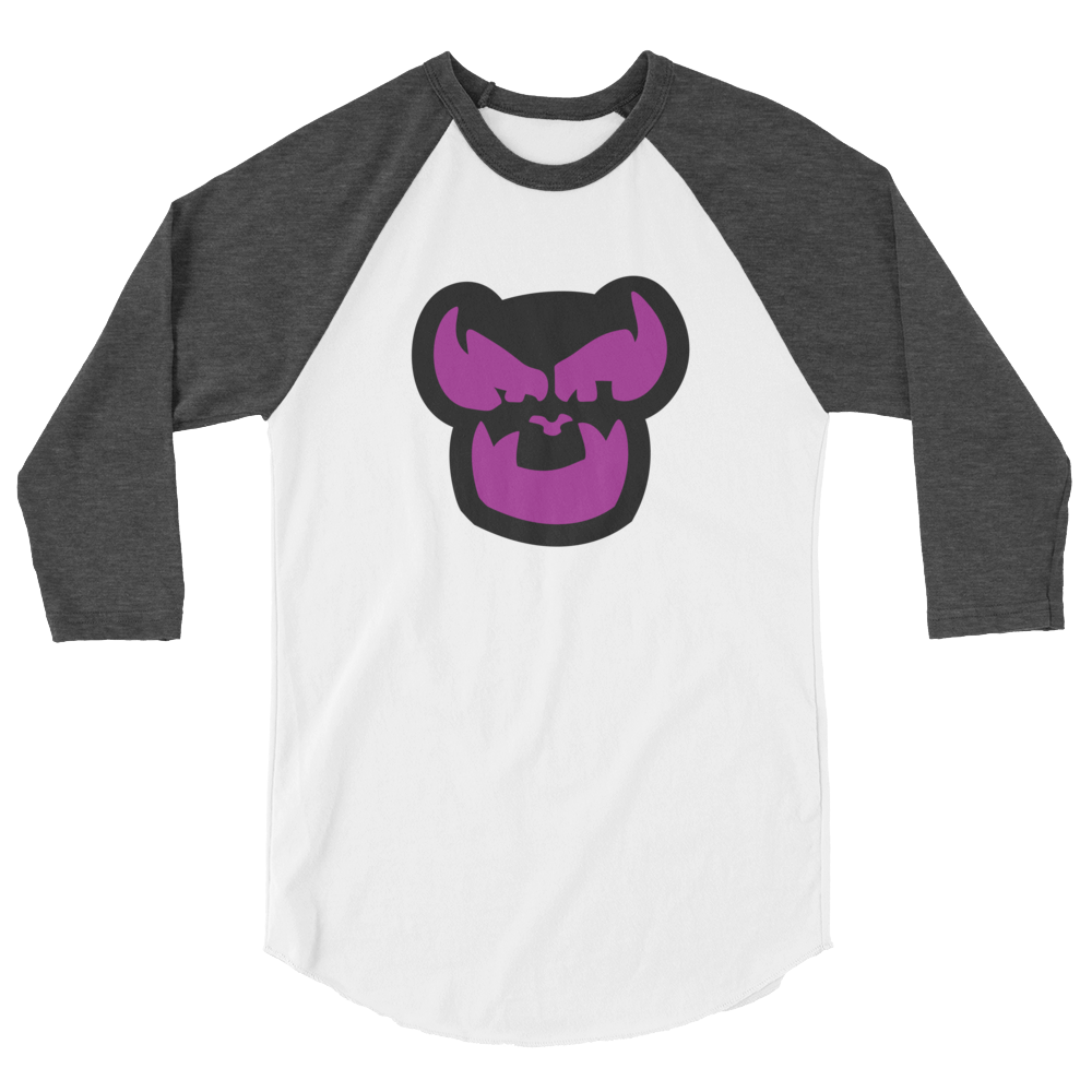 Grunk Logo 3/4 sleeve raglan shirt