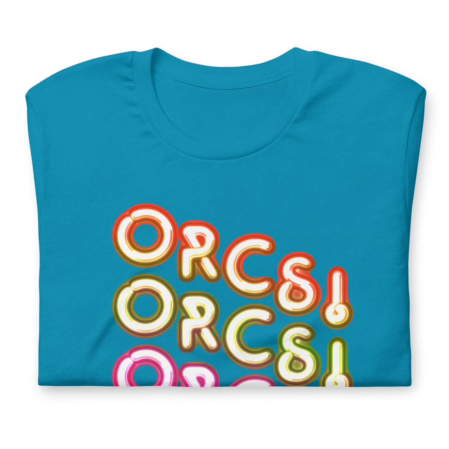 ORCS! ORCS! ORCS Neon T-Shirt