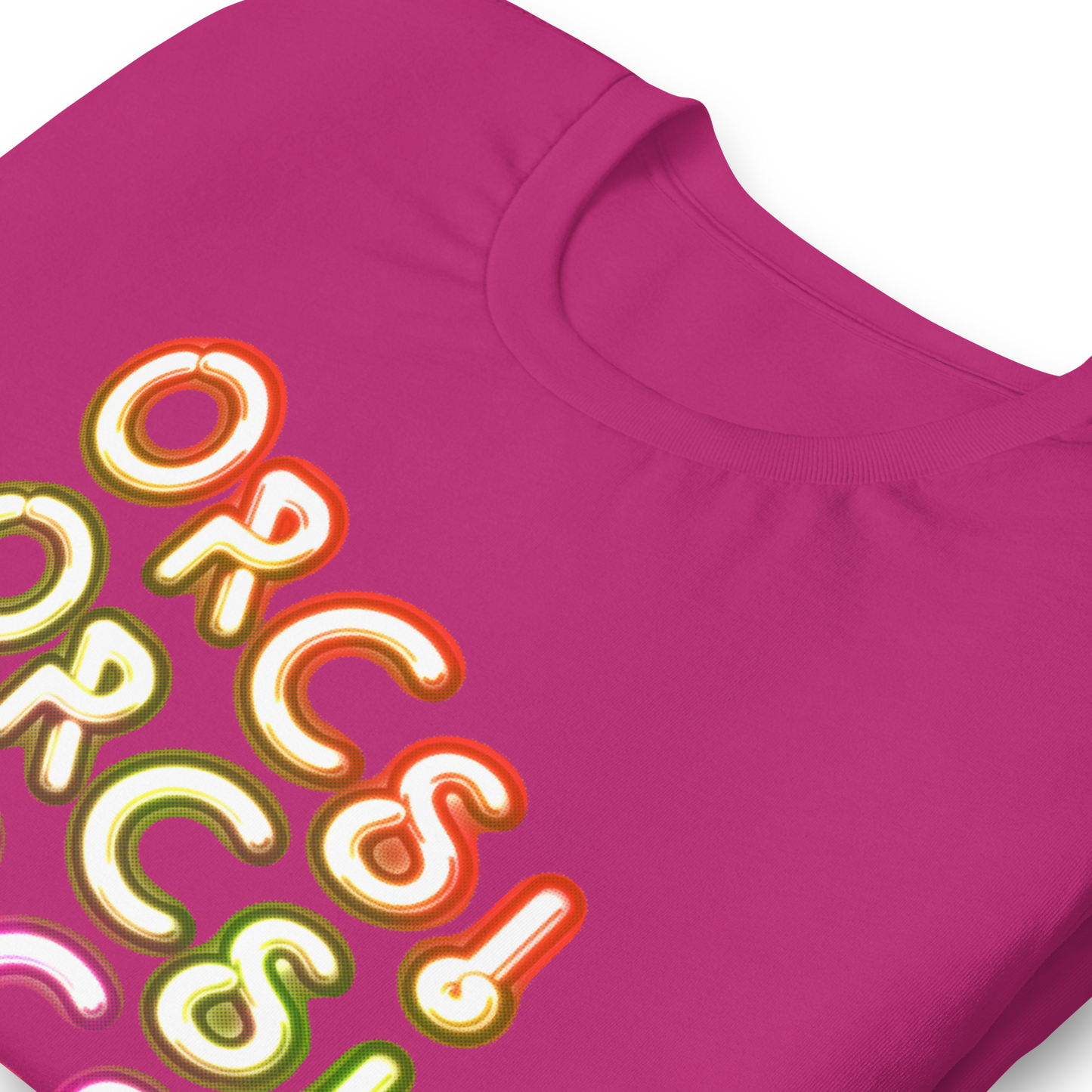 ORCS! ORCS! ORCS Neon T-Shirt