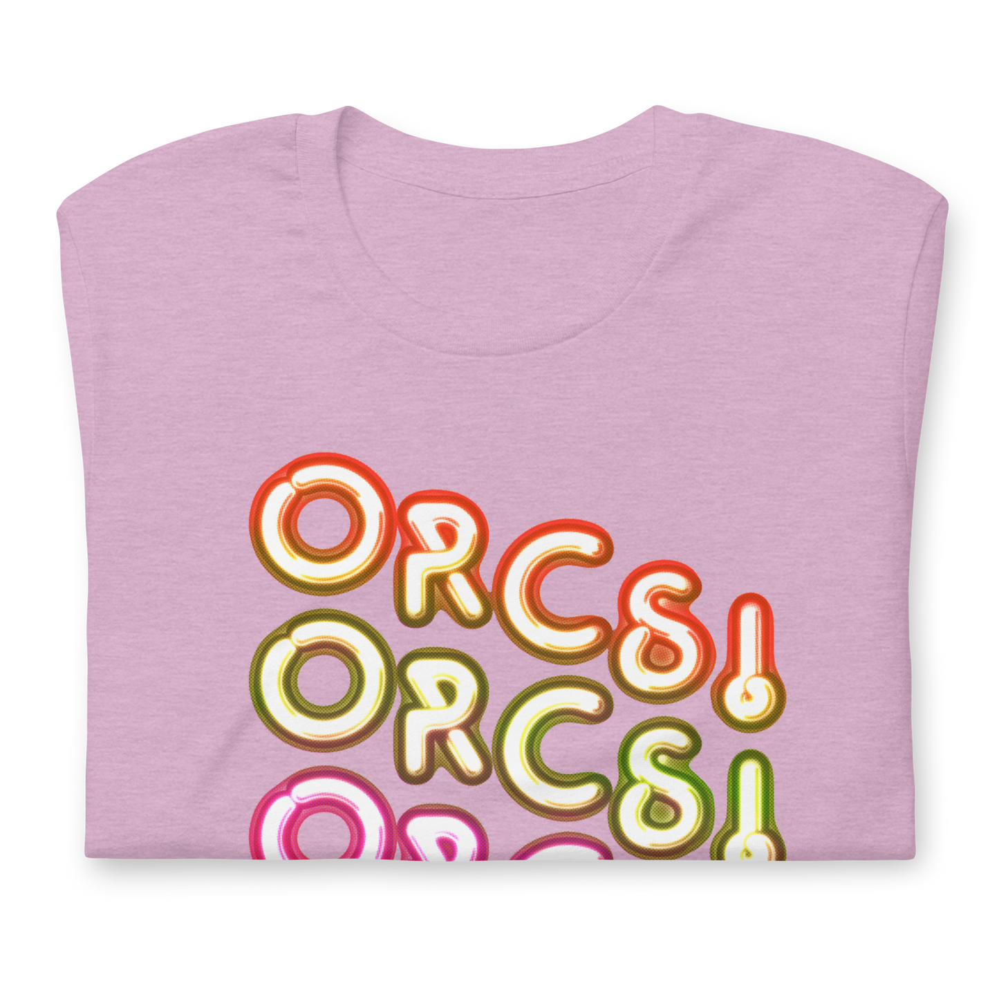 ORCS! ORCS! ORCS Neon T-Shirt