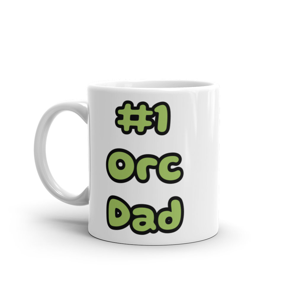 #1 Orc Dad Mug