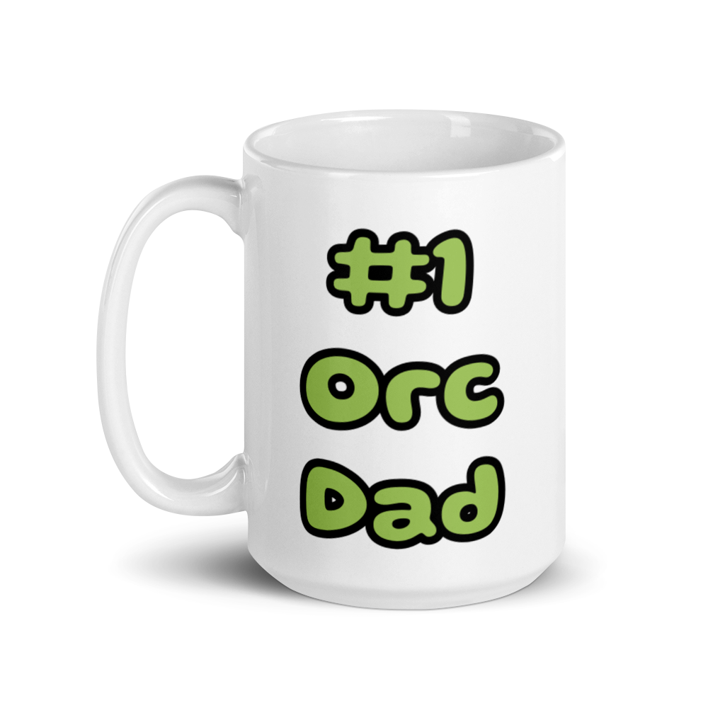 #1 Orc Dad Mug
