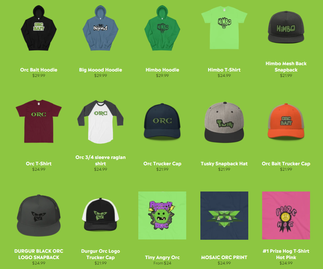 Orctoberfest Part 2 - Hats and Hoodies Discounted