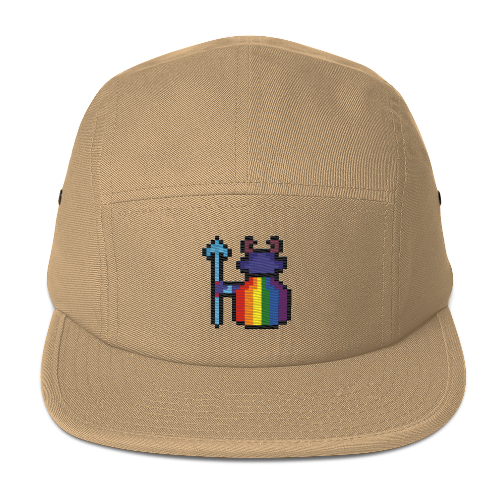 Pixel Pride Hrar 5 Panel Cap