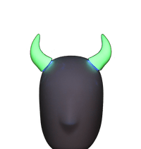 Grunk Magnetic Cosplay Orc Horns