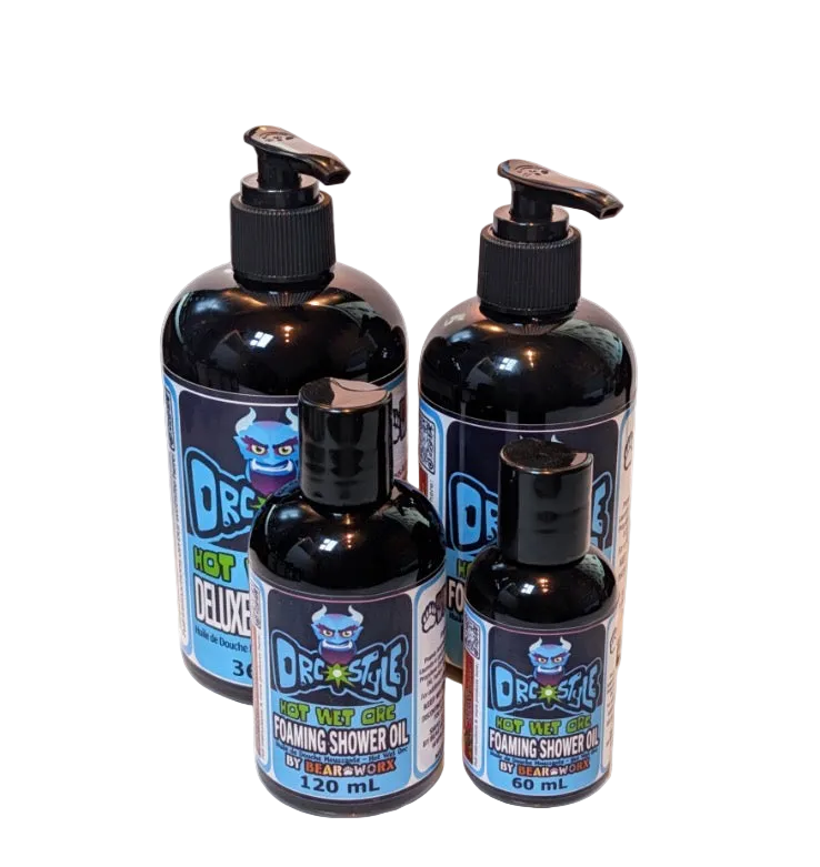 Hrar's Hot Wet Orc – Foaming Shower Oil