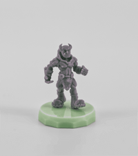 Integrated NFC Chip links you to all the orc's stats!