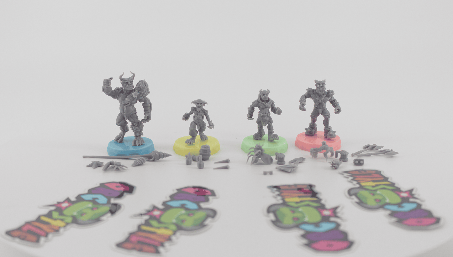 Wave 1 - Tabletop Miniatures - Full Set