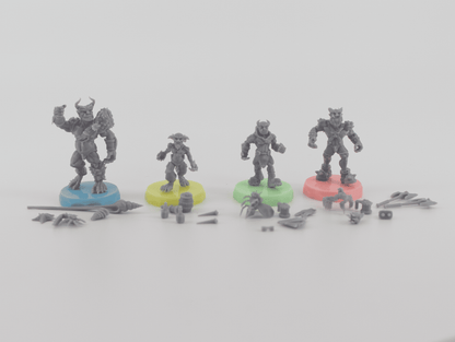 Wave 1 - Tabletop Miniatures - Full Set
