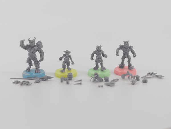 Wave 1 - Tabletop Miniatures - Full Set