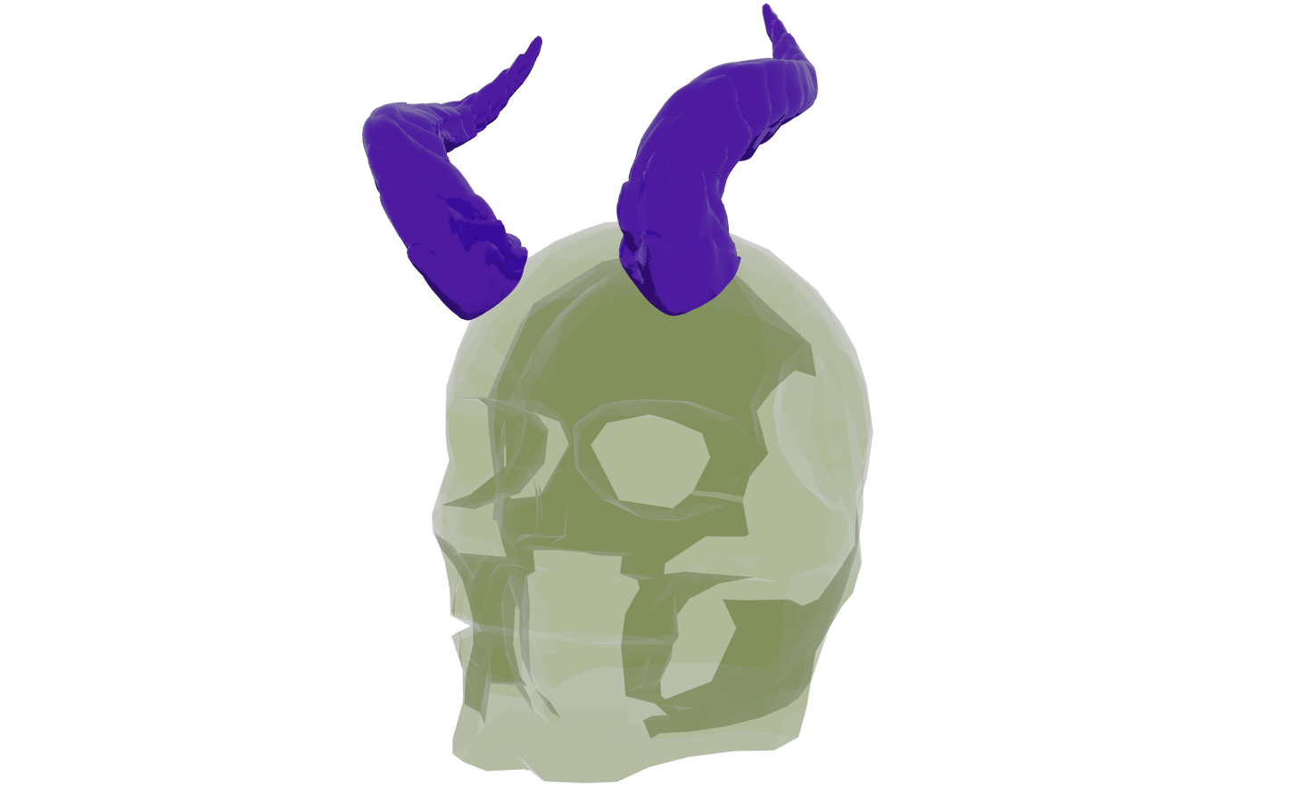 Oatha Magnetic Cosplay Tiefling Horns