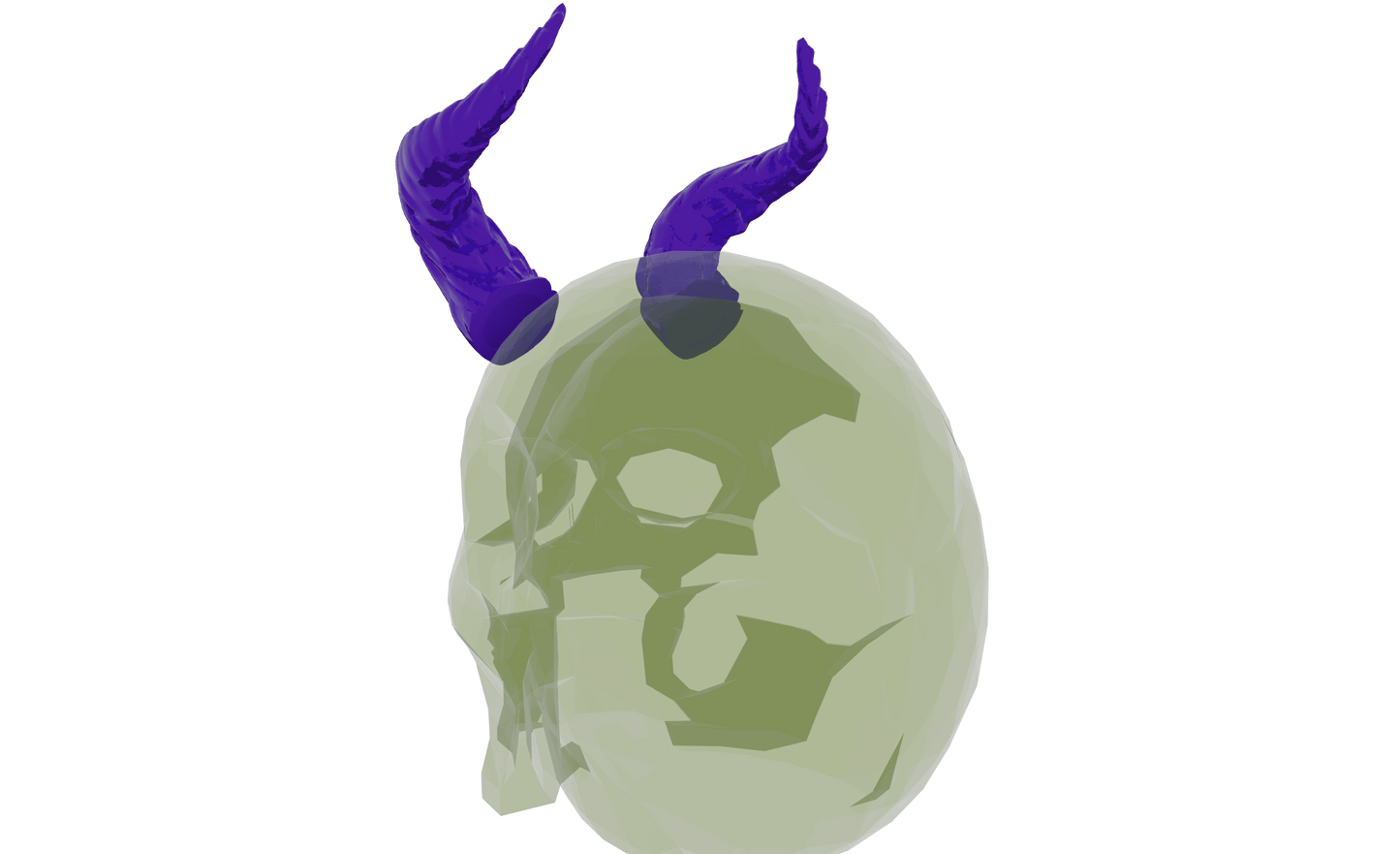 Oatha Magnetic Cosplay Tiefling Horns