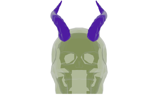 Oatha Magnetic Cosplay Tiefling Horns