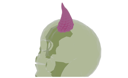 Titanoa Magnetic Cosplay Troll Horns