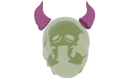 Titanoa Magnetic Cosplay Troll Horns