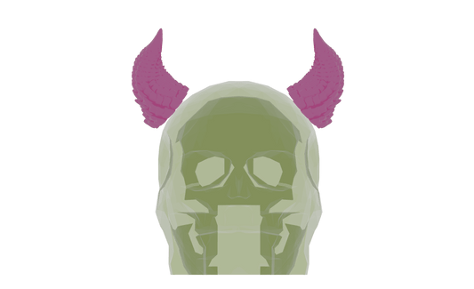 Titanoa Magnetic Cosplay Troll Horns
