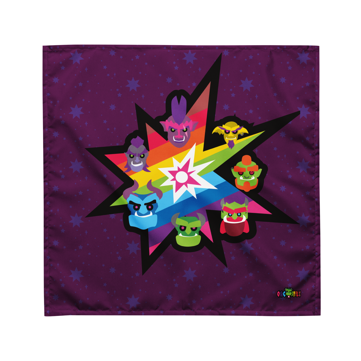 Pride Sparkle Orcs Bandana