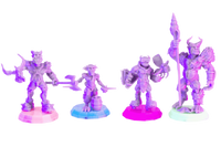 Wave 1 - Tabletop Miniatures - Grunk, Grem, Thwak & Hrar