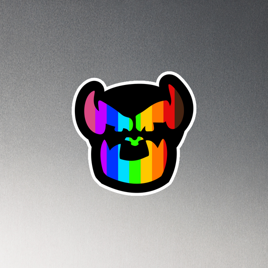 Orc Style Pride Logo Magnet