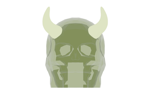 Grunk Magnetic Cosplay Orc Horns