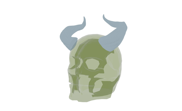 Hrar Magnetic Cosplay Orc Horns