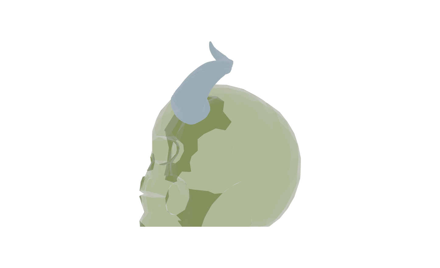 Hrar Magnetic Cosplay Orc Horns