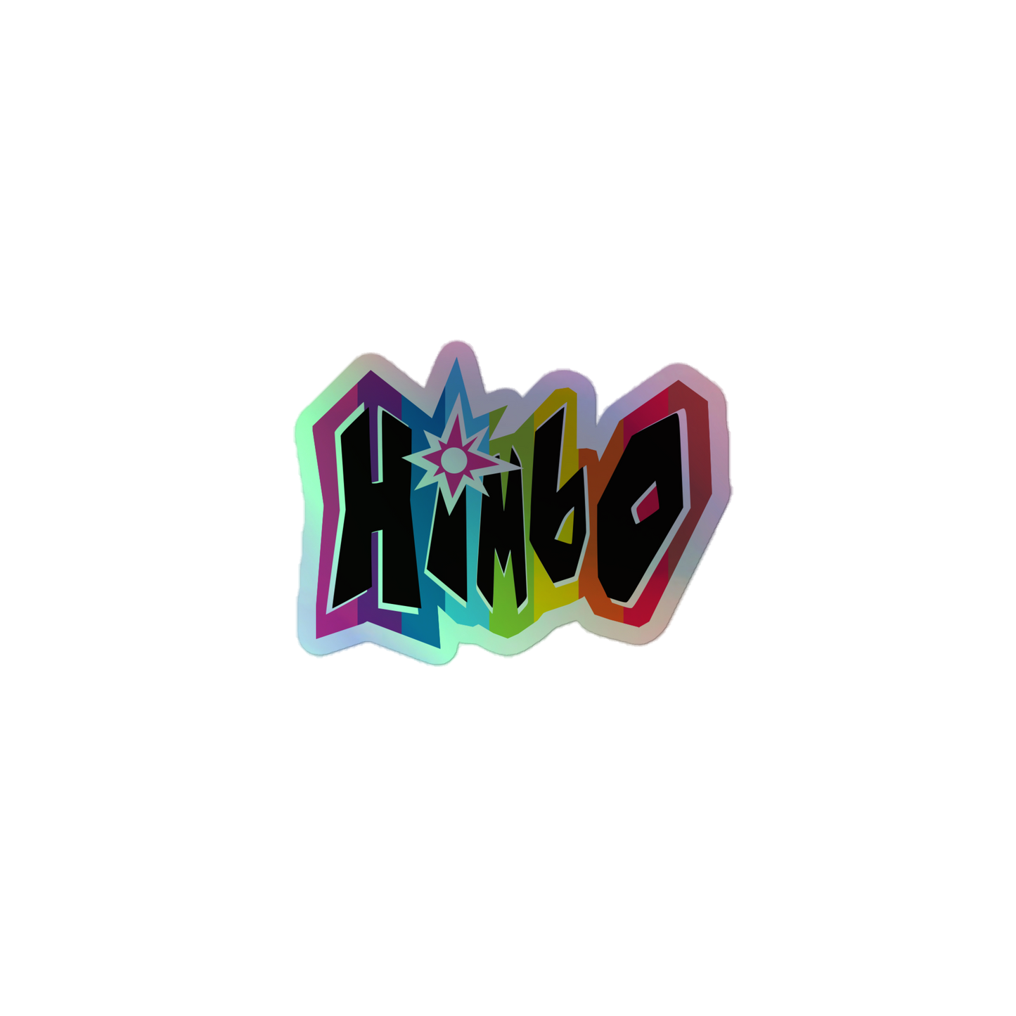 Himbo Pride Holographic Sticker